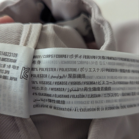 Elegant Gray Women's Pants - Picture 12 of 14